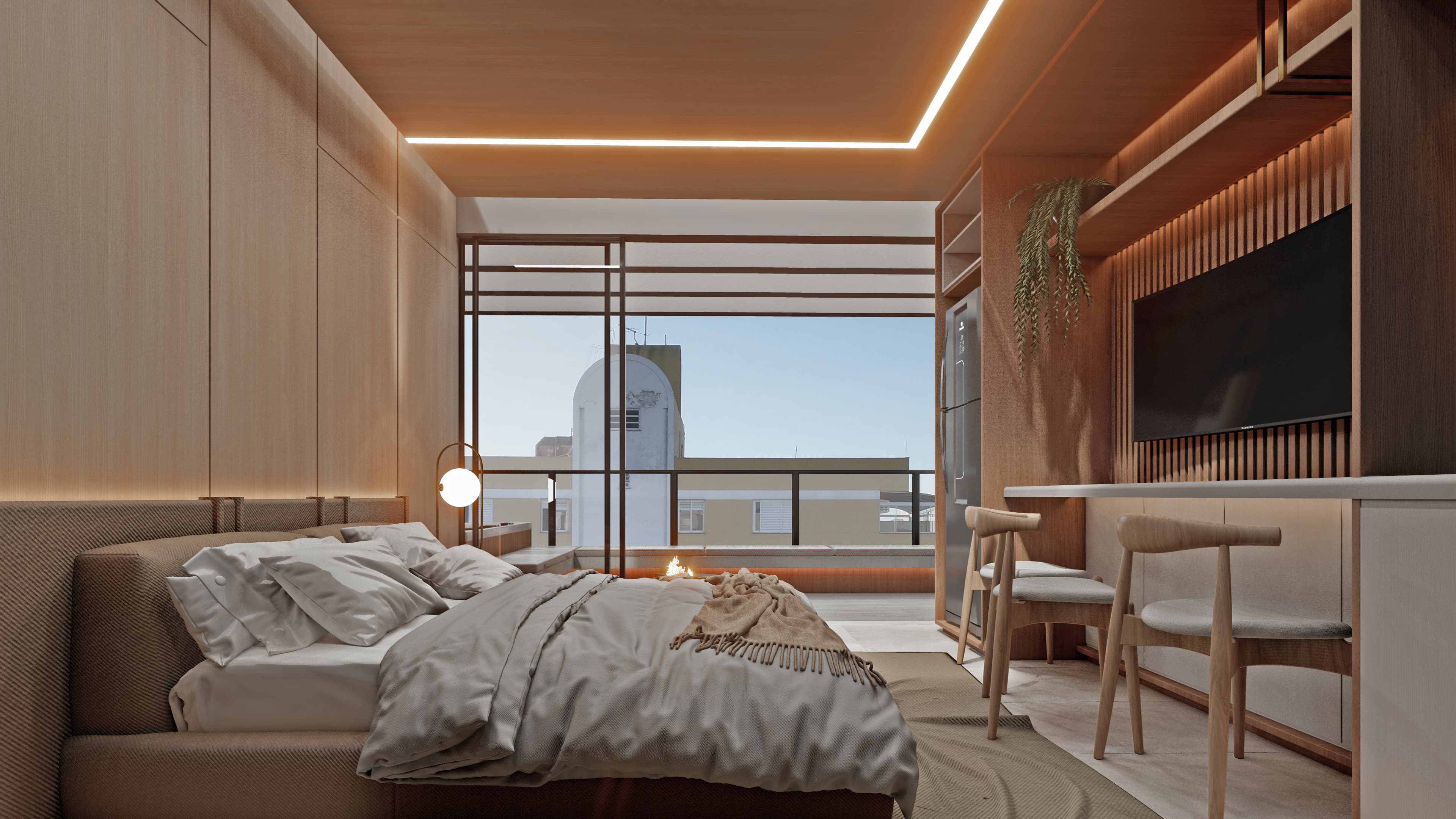 Cobertura residencial